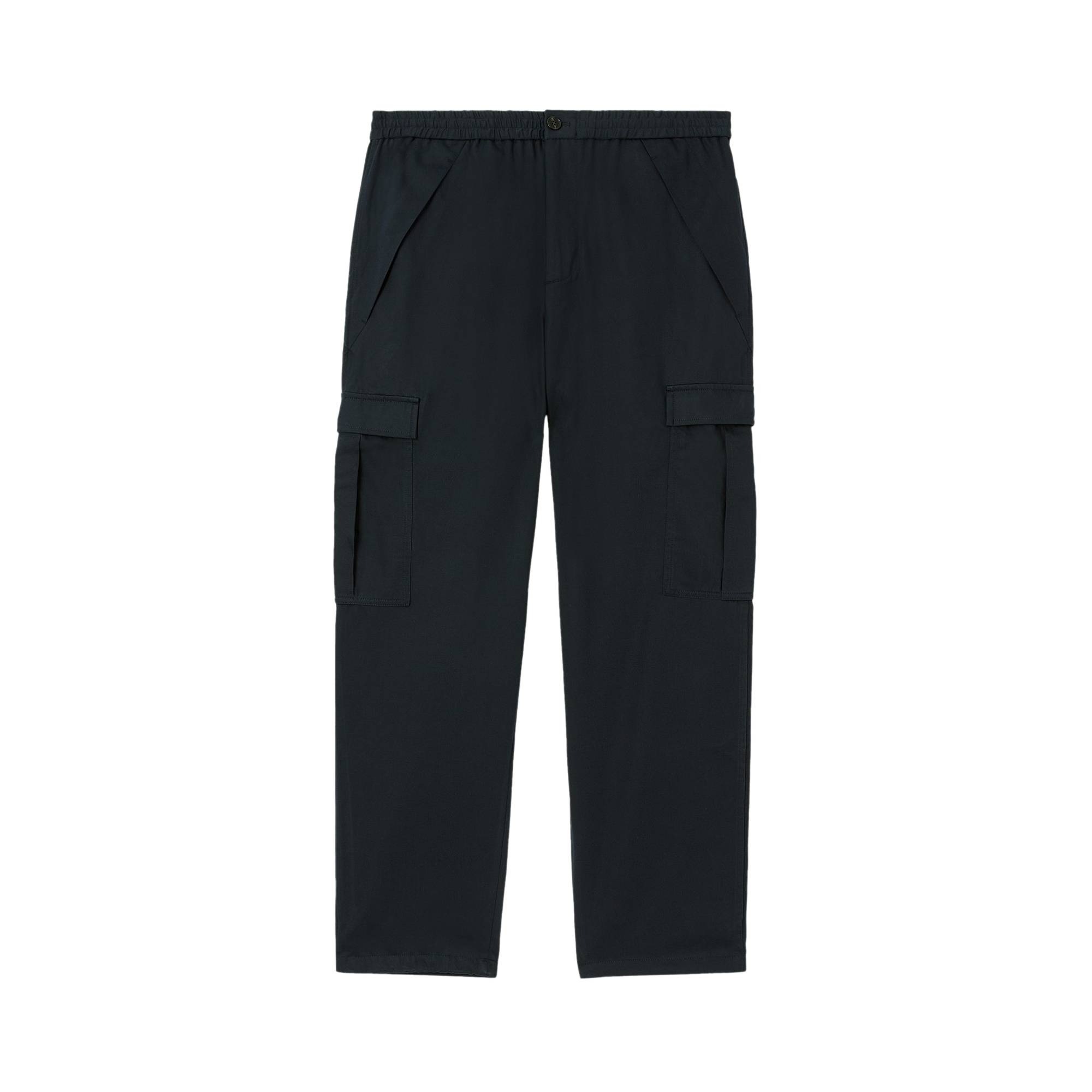 Pre-owned Burberry Cargo Trousers 'navy' In Blue