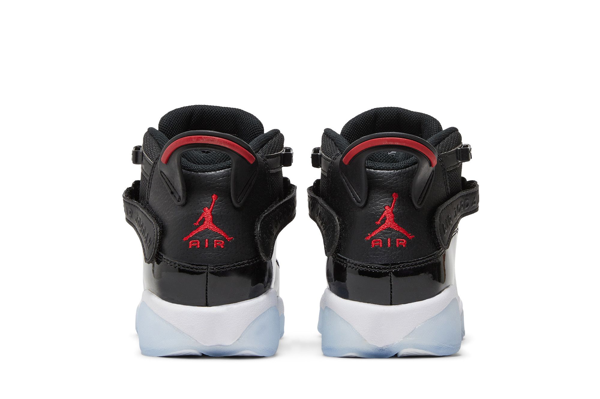 Pre-owned Air Jordan Jordan 6 Rings Gs 'black Gym Red'