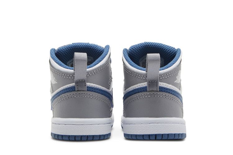 Air Jordan 1 Mid Td Cement True Blue