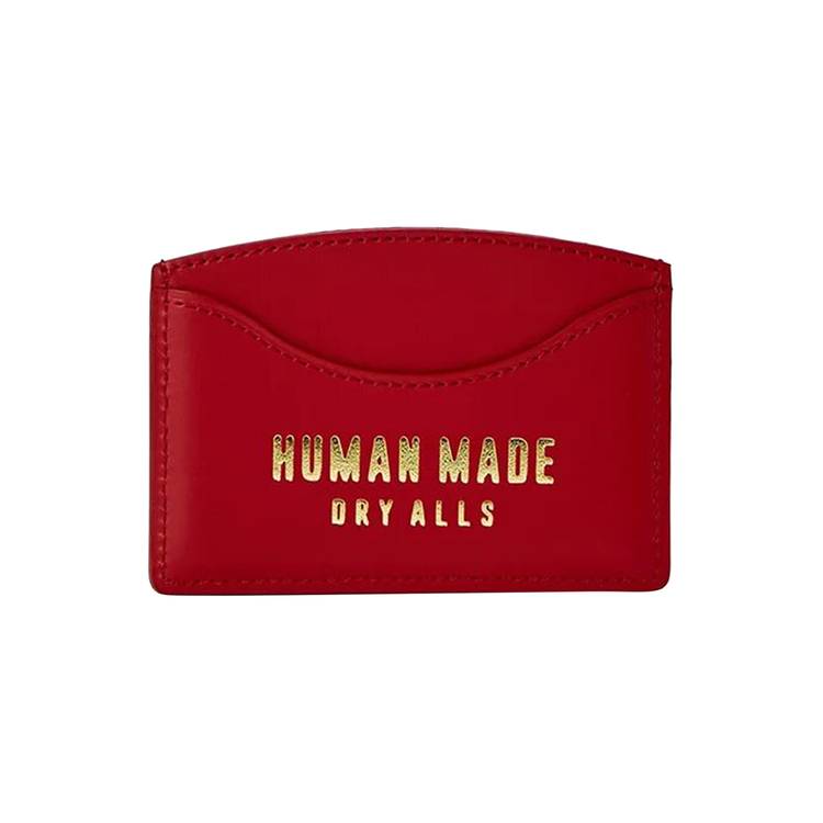 Buy Human Made Leather Card Case 'Red' - HM25GD060 RED | GOAT