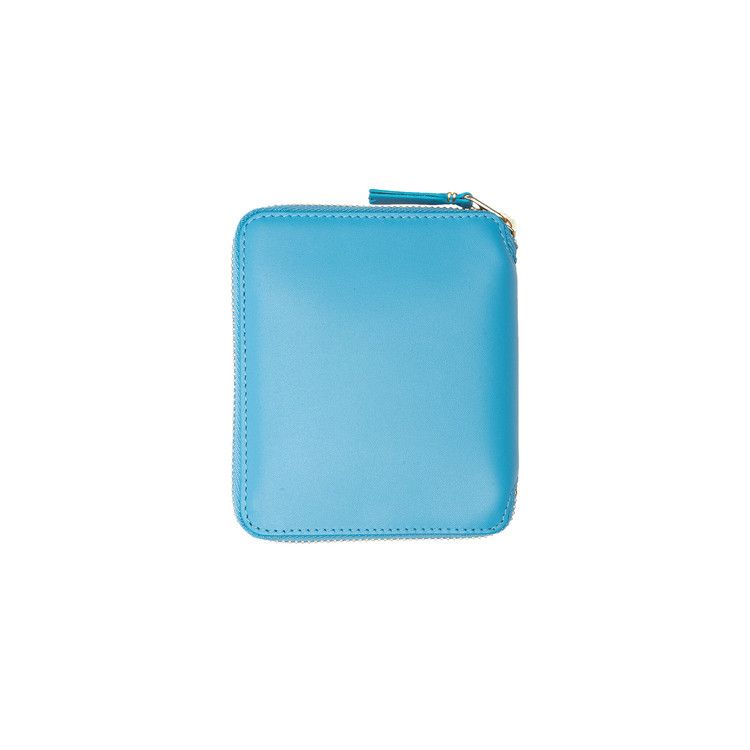 Comme des Garçons Classic Leather Line Zipper Wallet 'Blue' — foto 3