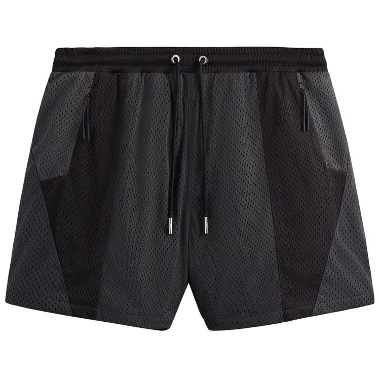 Buy Kith 101 Harden Panelled Mesh Short 'Black' - KHM060303