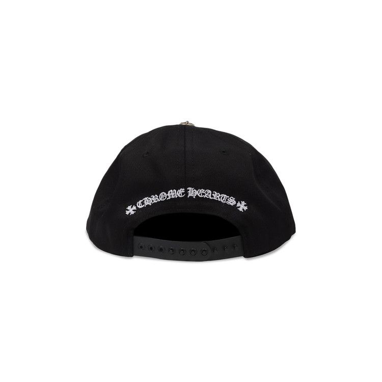Casquette Chrome Hearts Snapback - Cœurs Chromés Argent Et Noir - Neuf Sans étiquette