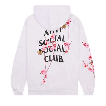 パーカー・フーディ Anti Social Social Club Headrush All Over Hoodie FW20 Anti Social Social Club Headrush All Over Hoodie White SS 20