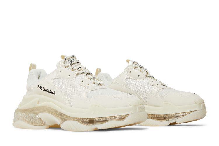 Balenciaga Wmns Triple S Sneaker 'Clear Sole - Eggshell'