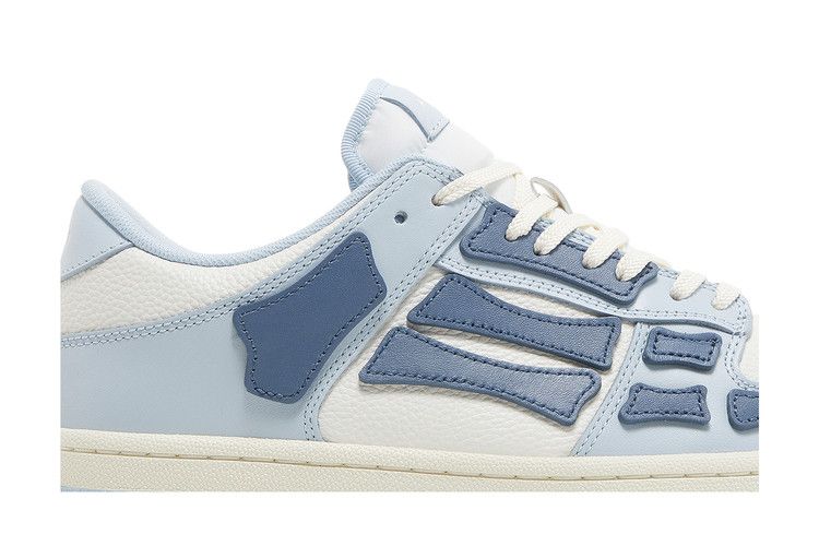 スニーカー AMIRI SS25 VARISTY SKEL LOW TOP (AWFOSR1062 OCEAN SKY) VARSITY SKEL-TOP LOW - Ocean Sky | AMIRI