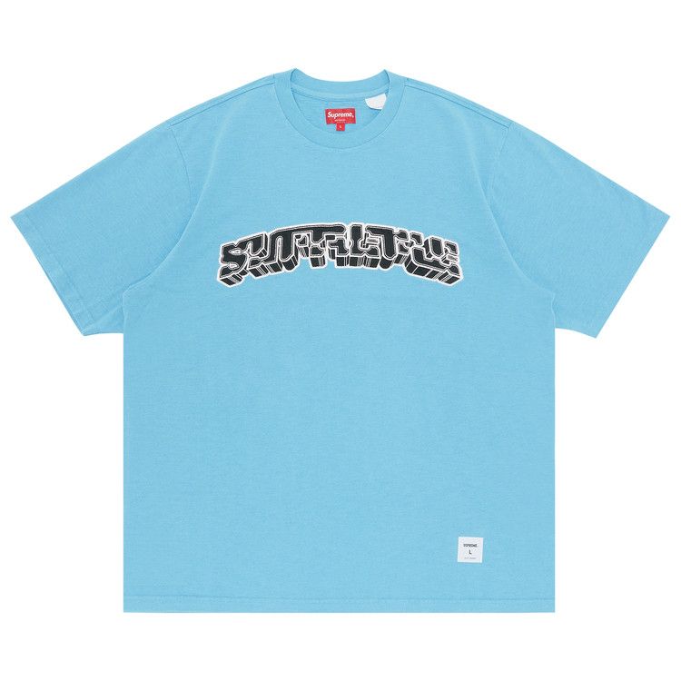 Buy Supreme Block Arc Short-Sleeve Top 'Bright Blue