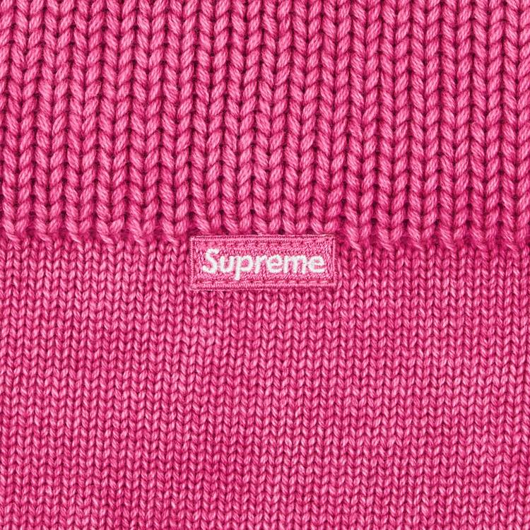 Buy Supreme Small Box Stripe Sweater 'Fuchsia' - SS23SK2 FUCHSIA