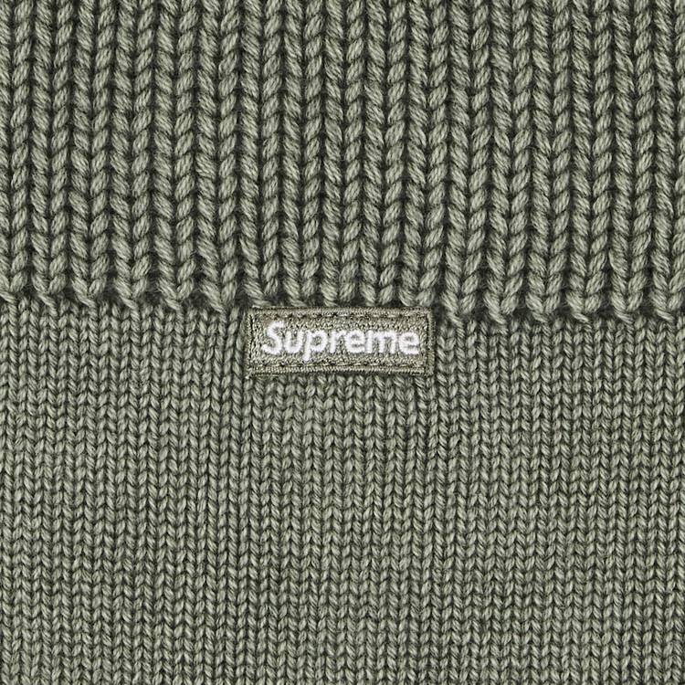 Buy Supreme Small Box Stripe Sweater 'Light Olive' - SS23SK2 LIGHT