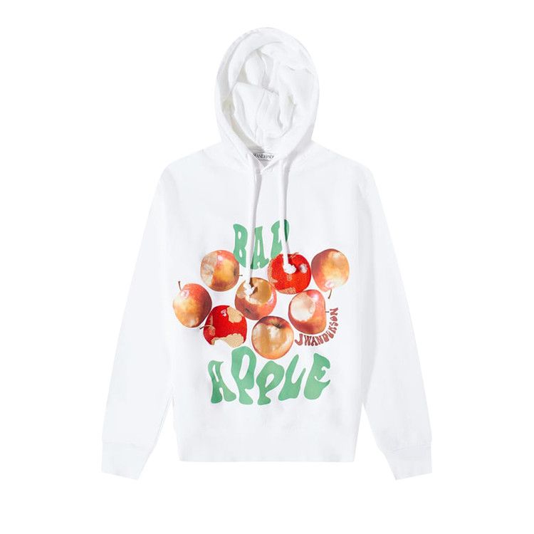 Buy JW Anderson Bad Apple Hoodie 'White' - JW0071 PG1210 001 | GOAT