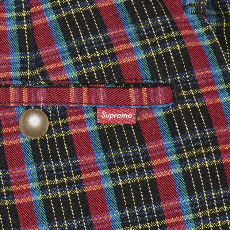 Buy Supreme Work Pant 'Red Plaid' - SS23P17 RED PLAID | GOAT