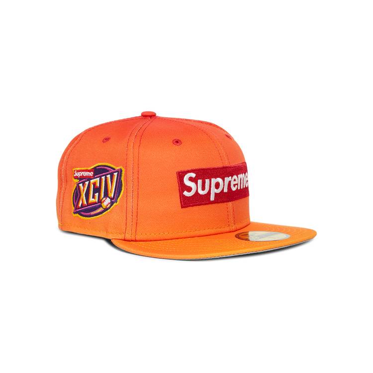 Buy Supreme Gradient Box Logo New Era 'Orange' - SS23H38 ORANGE | GOAT