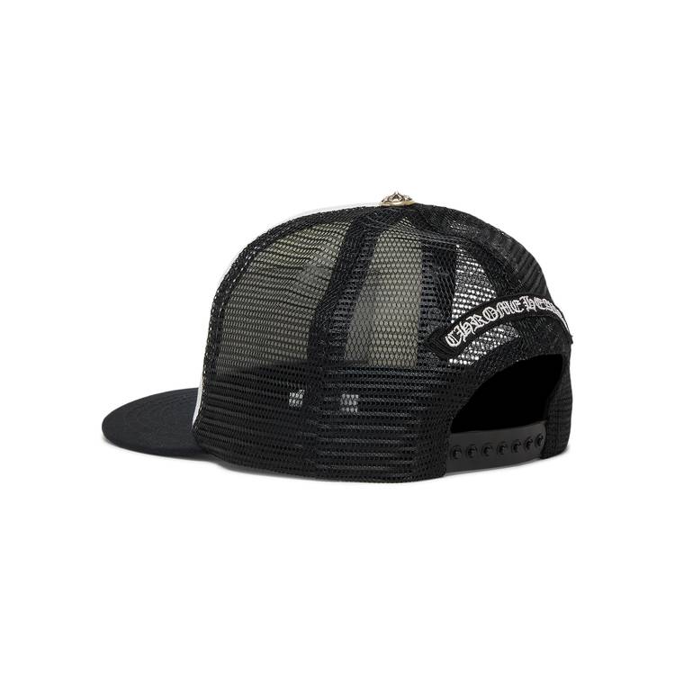 Buy Chrome Hearts Ch Hollywood Trucker Hat 'Black/White' - 1383  100000701CHTH BLWT