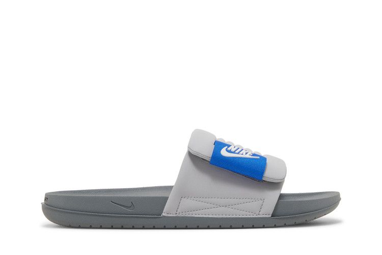 NIKE OFFCOURT SLIDE LIGHT WOLF COOL GREY BLACK OFF Nike Offcourt Adjust Slide Cool Grey Volt Men main image 4