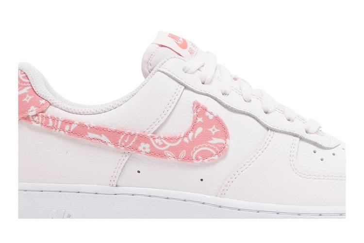 Nike Air Force 1 Low '07 Paisley Pack Pink FD1448-664 Women's Size 7 Shoes  #2A