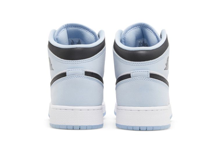 Air Jordan 1 Mid SE Gs White Ice Blue