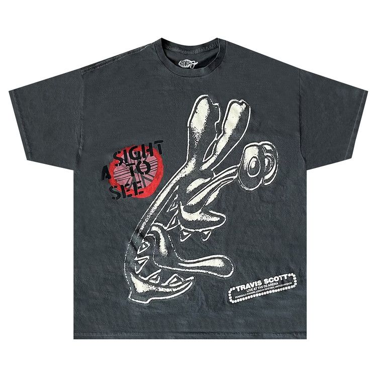 Cactus Jack By Travis Scott O2 Live A Sight To See Tee 'charcoal'