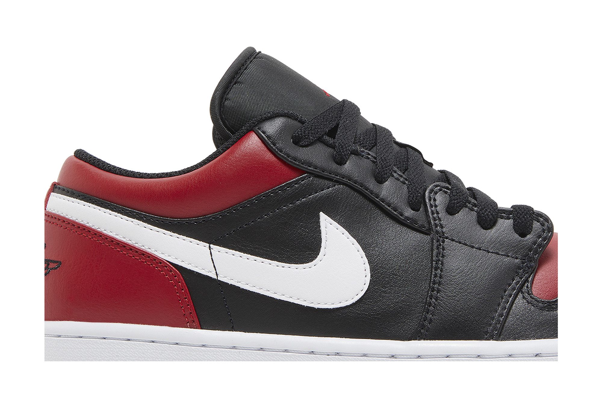 Pre-owned Air Jordan 1 Low 'alternate Bred Toe' In Black