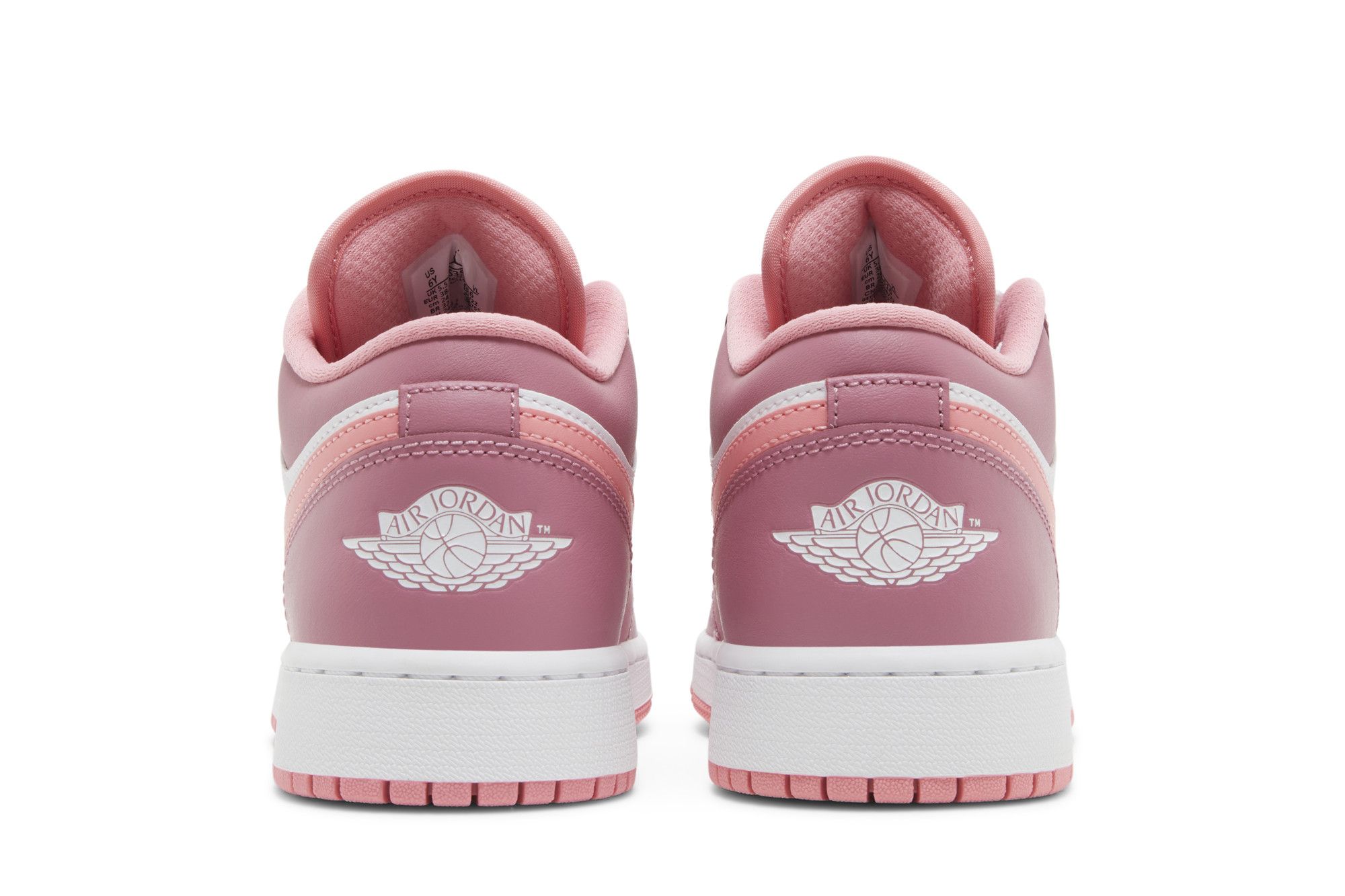 Pre-owned Air Jordan 1 Low Gs 'desert Berry' In Pink