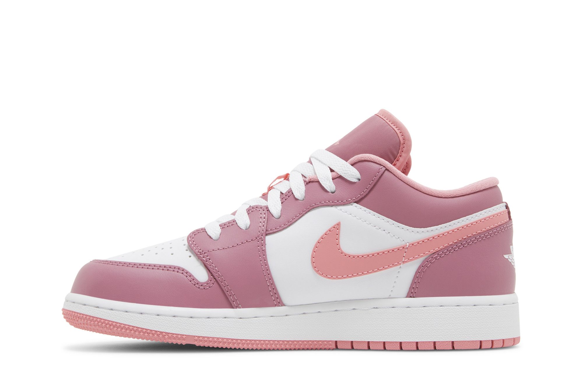 Pre-owned Air Jordan 1 Low Gs 'desert Berry' In Pink