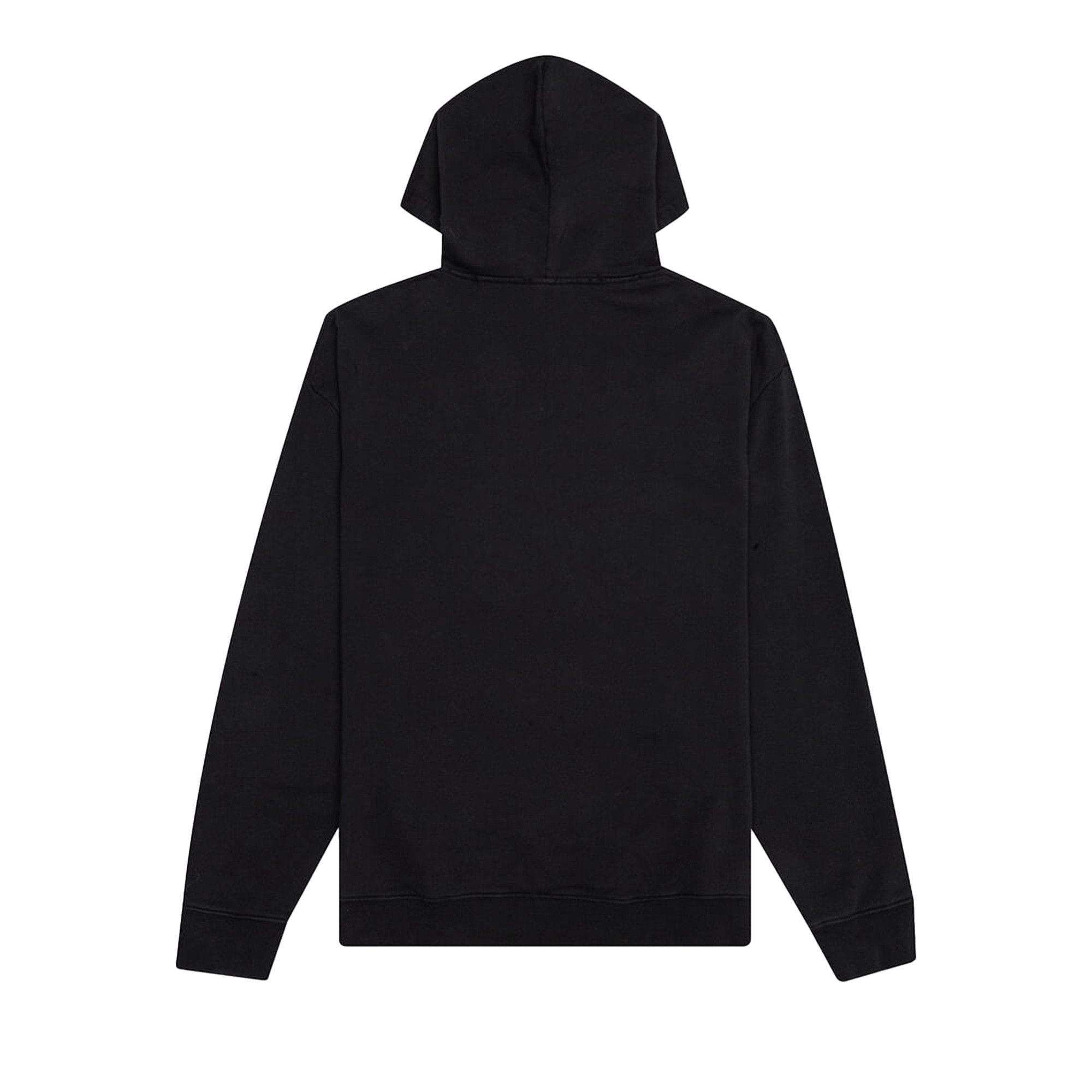 Pre-owned Raf Simons Destroy Washed Print Regular Fit Hoodie 'black'