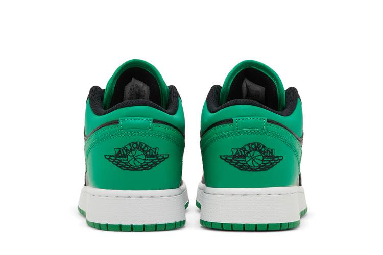 Buy Air Jordan 1 Low GS 'Black Lucky Green' - 553560 065 | GOAT