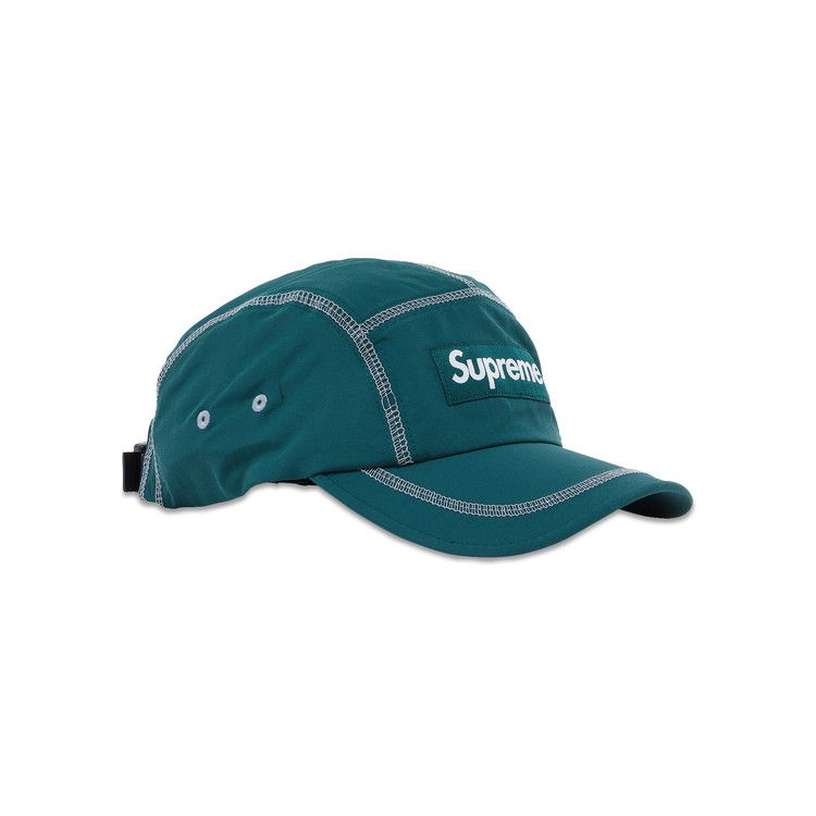 Buy Supreme Reflective Stitch Camp Cap 'Dark Green' - SS23H9 DARK