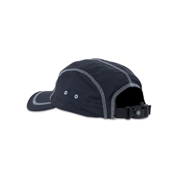 Buy Supreme Reflective Stitch Camp Cap 'Black' - SS23H9