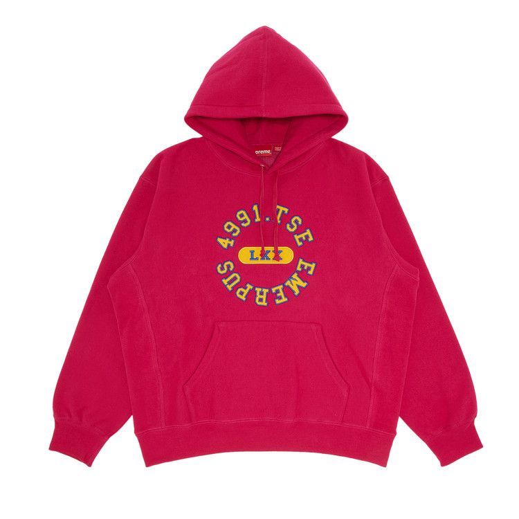 Supreme Reverse Hooded Sweatshirt 'Fuchsia'