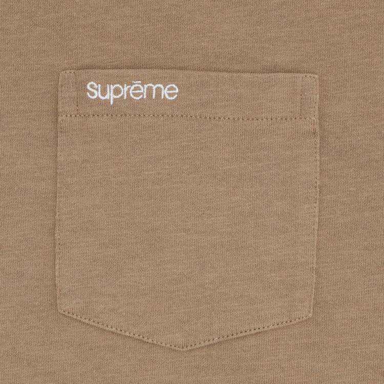 Buy Supreme Short-Sleeve Pocket Tee 'Taupe' - SS23KN8 TAUPE | GOAT