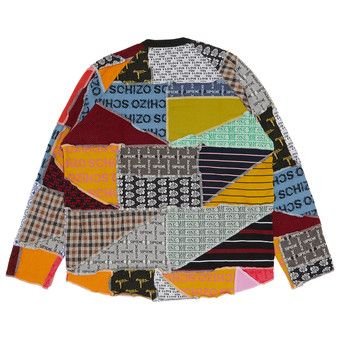 【Supreme 】Patchwork Jacquard L/S Top Supreme Patchwork Jacquard L S Top (SS23) - $128