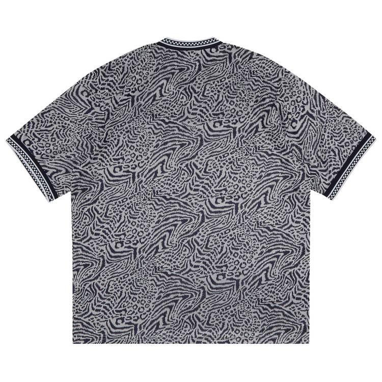 Buy Supreme x Umbro Jacquard Animal Print Soccer Jersey 'Navy