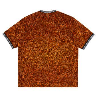 Supreme X Umbro Jacquard Animal Print Soccer Jersey Orange Price