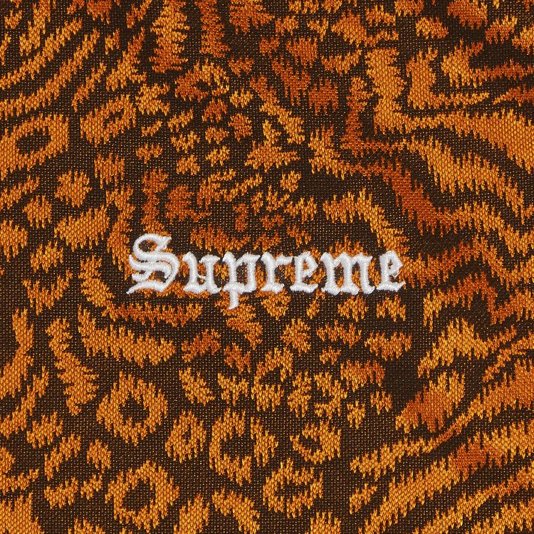 Buy Supreme x Umbro Jacquard Animal Print Soccer Jersey 'Orange