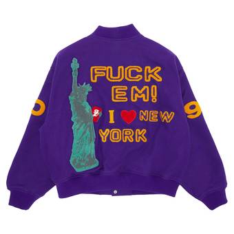 Buy Supreme Tourist Varsity Jacket 'Purple' - SS23J75 PURPLE | GOAT