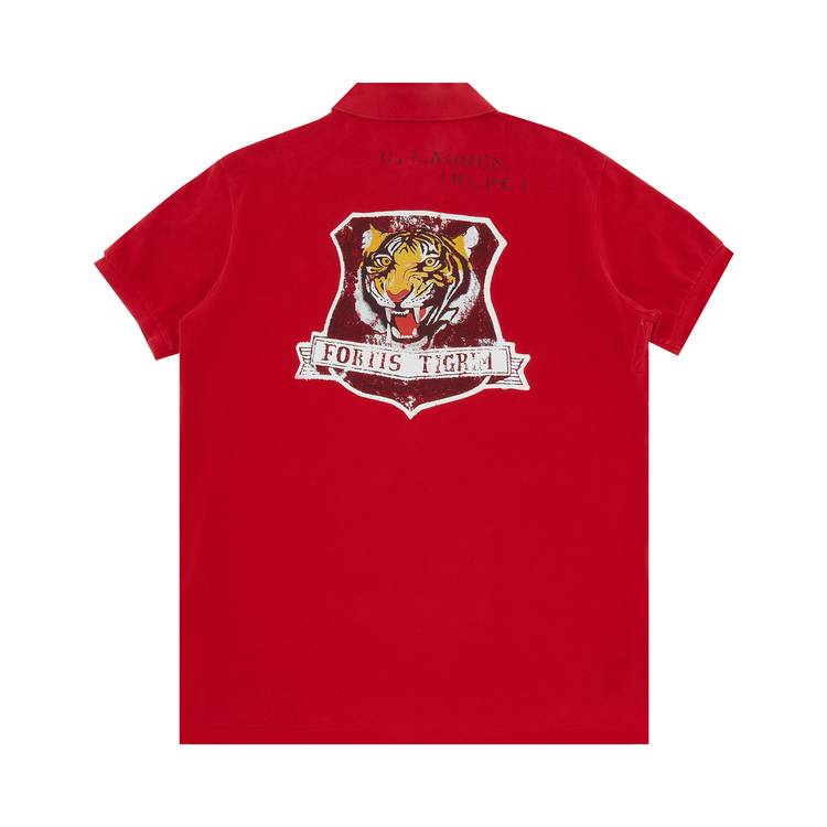 Buy Polo Ralph Lauren Crest Polo 'Red' - 779934361001 RED