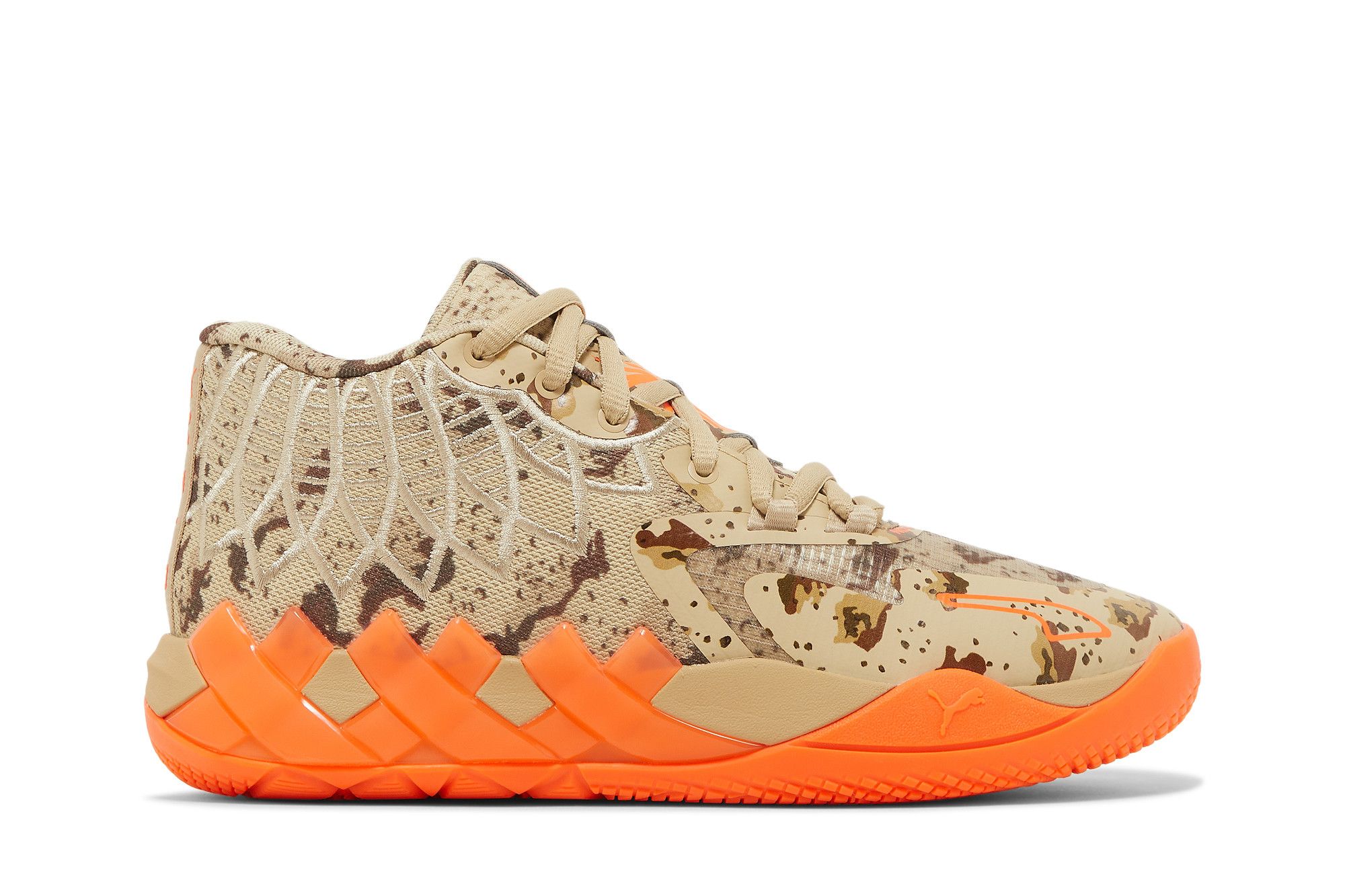 Pre-owned Puma Mb.01 Jr 'digital Camo' In Tan