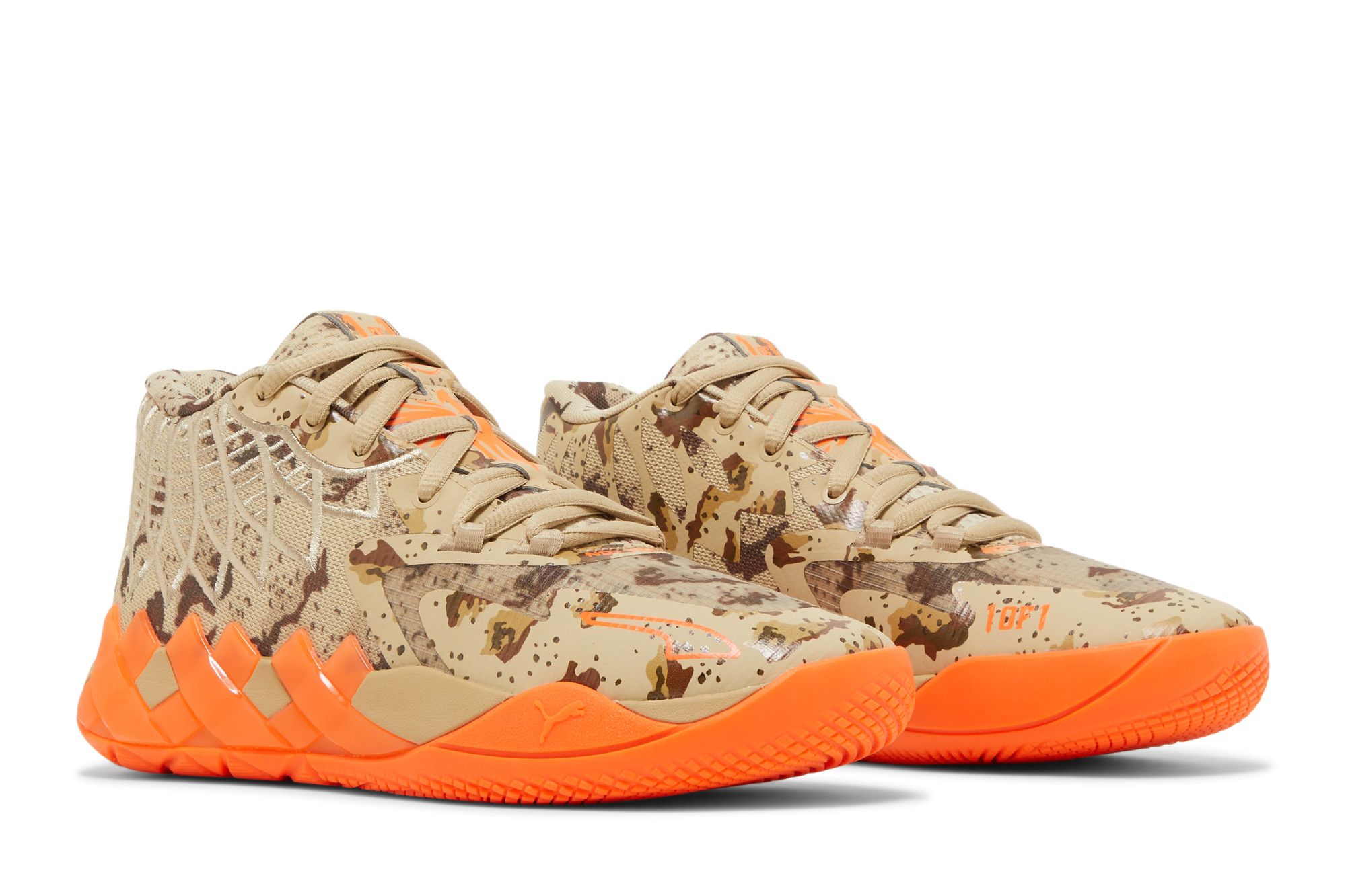 Pre-owned Puma Mb.01 Jr 'digital Camo' In Tan