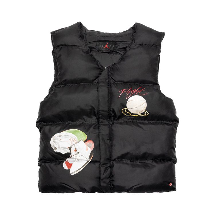 Air Jordan Artist Series Vest By Jacob Rochester Black/University Red