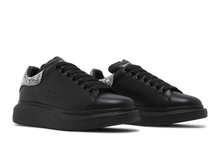 Buy Alexander McQueen Wmns Oversized Sneaker 'Black Crystal Buy Alexander McQueen Wmns Oversized Sneaker 'Black Crystal