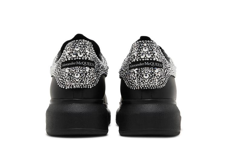 Alexander McQueen Wmns Oversized Sneaker 'Black Crystal'