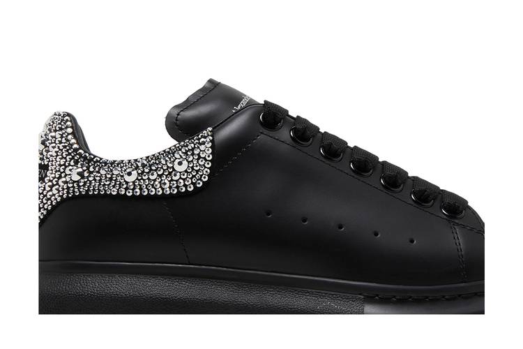 Buy Alexander McQueen Wmns Oversized Sneaker 'Black Crystal 