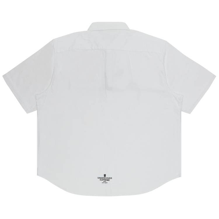 Supreme x UNDERCOVER Short-Sleeve Flannel Shirt 'White' | GOAT