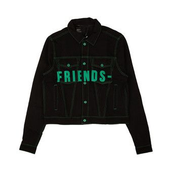 Vlone friends denim jacket hot sale replica