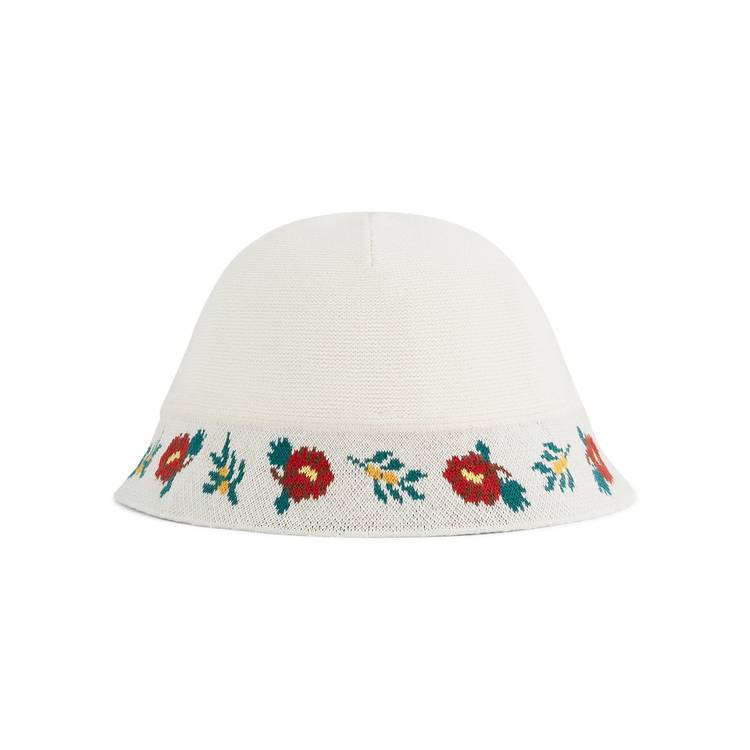 Buy Aimé Leon Dore Floral Knit Bucket Hat 'Pristine' - SS23AH067