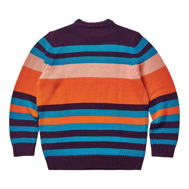 Buy Palace Heavy Stripe Knit 'Orange' - P24KW014 | GOAT SA