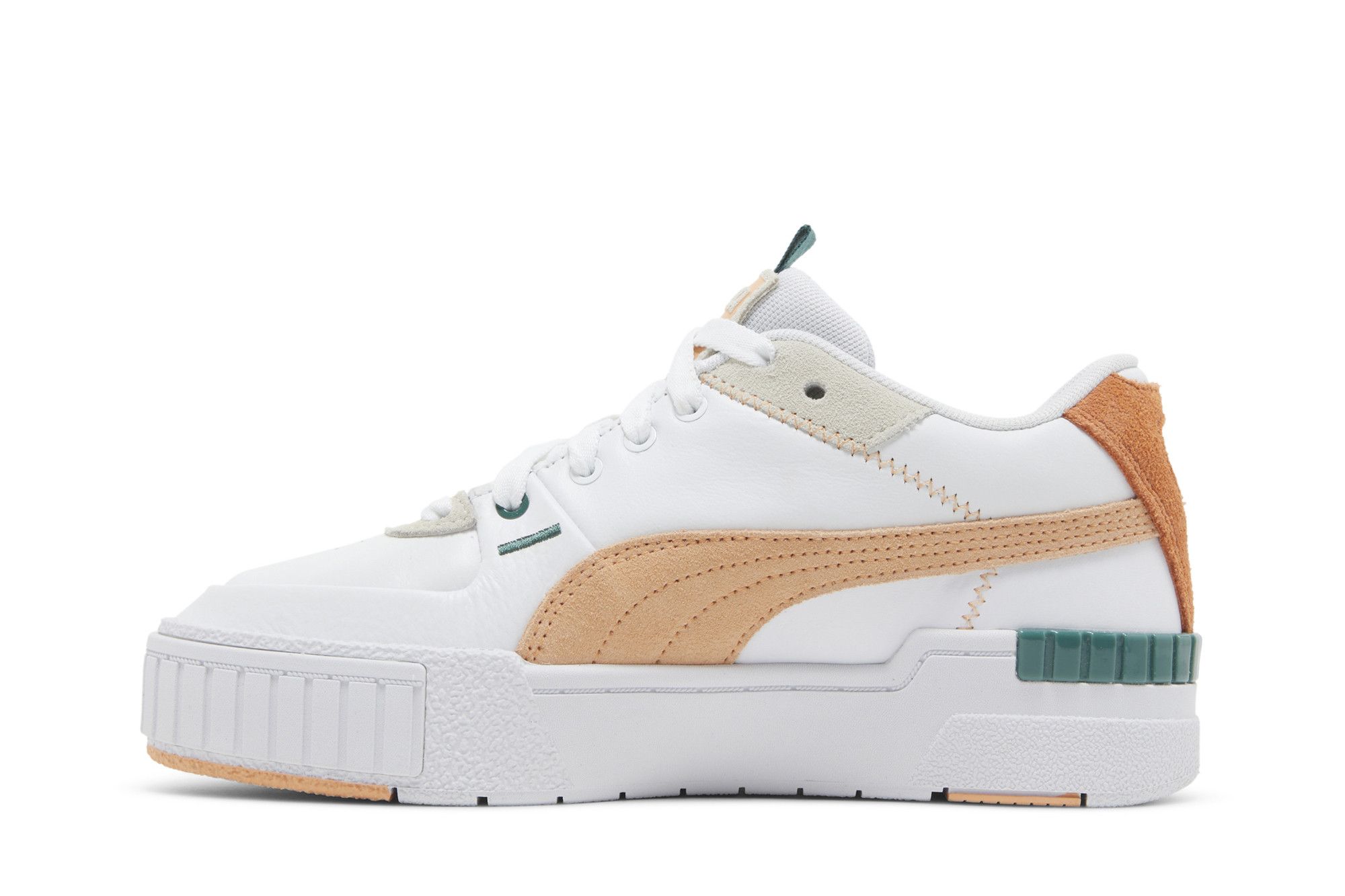 Pre-owned Puma Wmns Cali Sport Mix 'white Peach Cobbler'