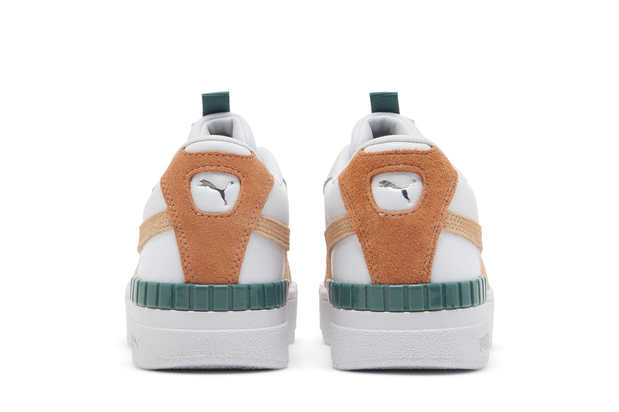 Pre-owned Puma Wmns Cali Sport Mix 'white Peach Cobbler'