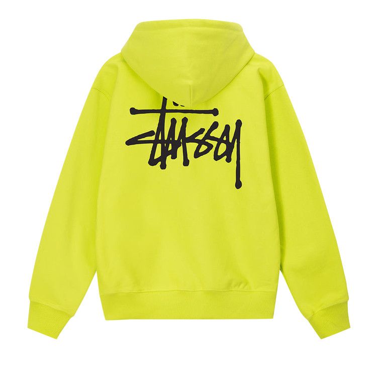 Stussy Basic Hoodie Keylime