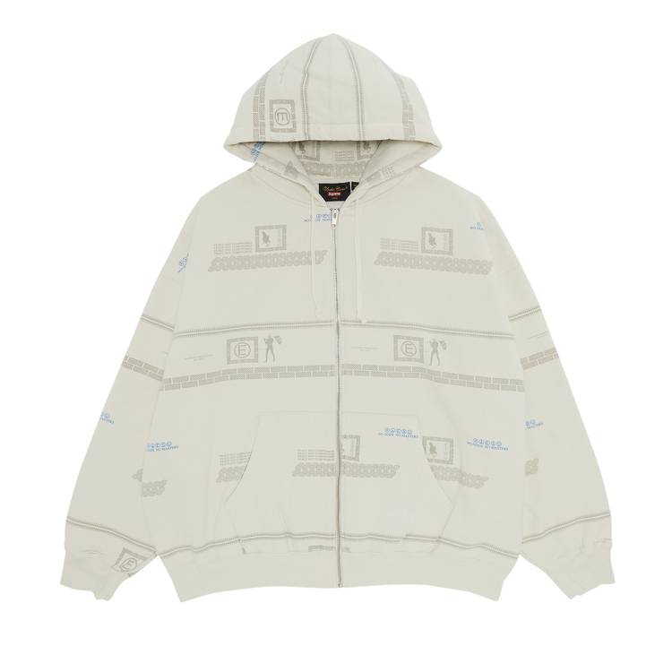 Buy Supreme x UNDERCOVER Zip Up Hooded Sweatshirt 'Stone